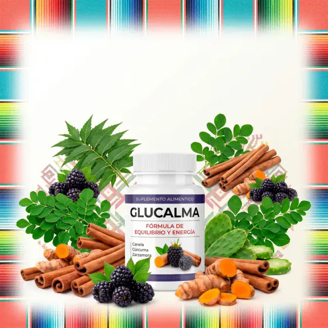 Glucalma 20 cápsulas — envase oficial registrado